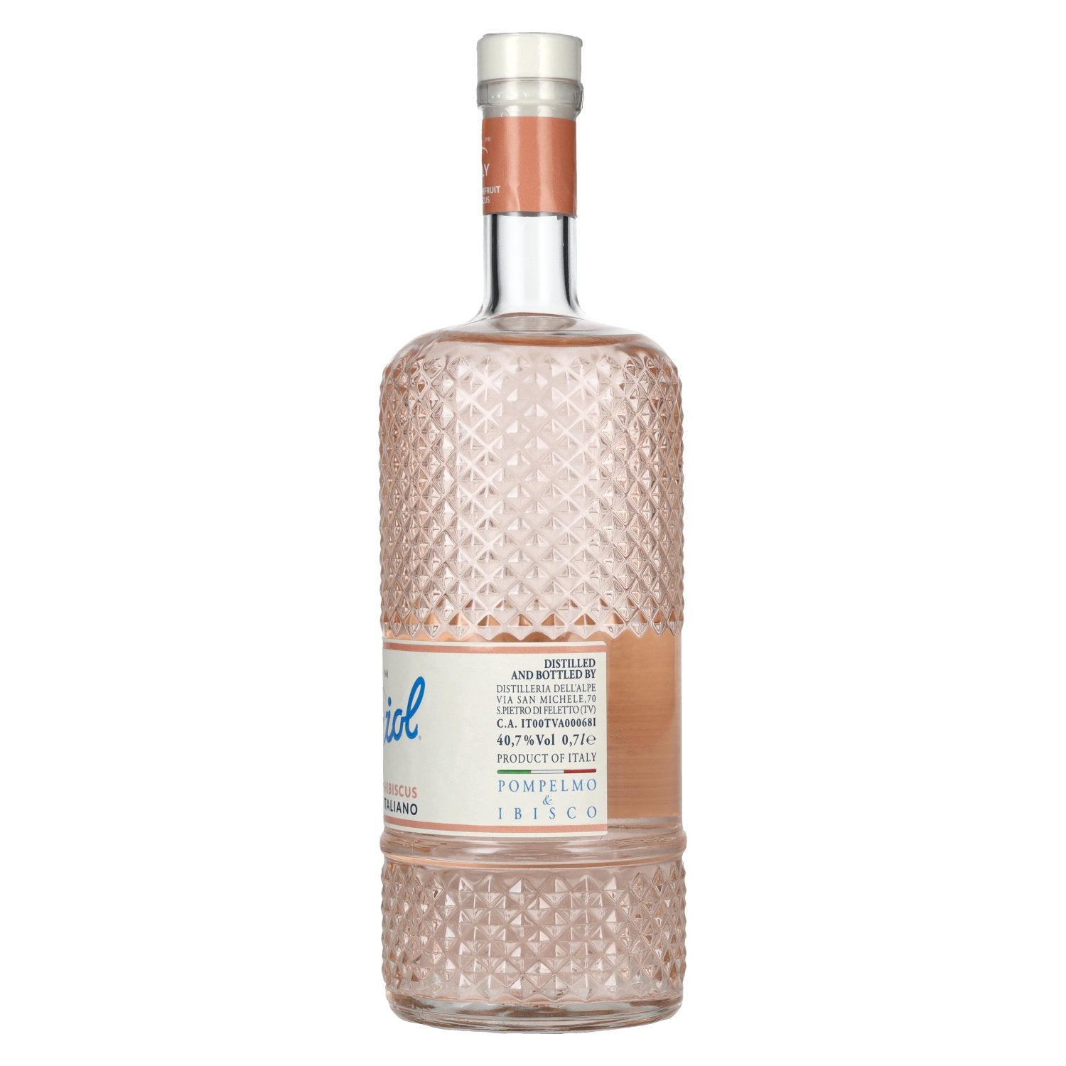 Kapriol GRAPEFRUIT & HIBISCUS Gin Artigianale Italiano 40,7% Vol. 0,7l