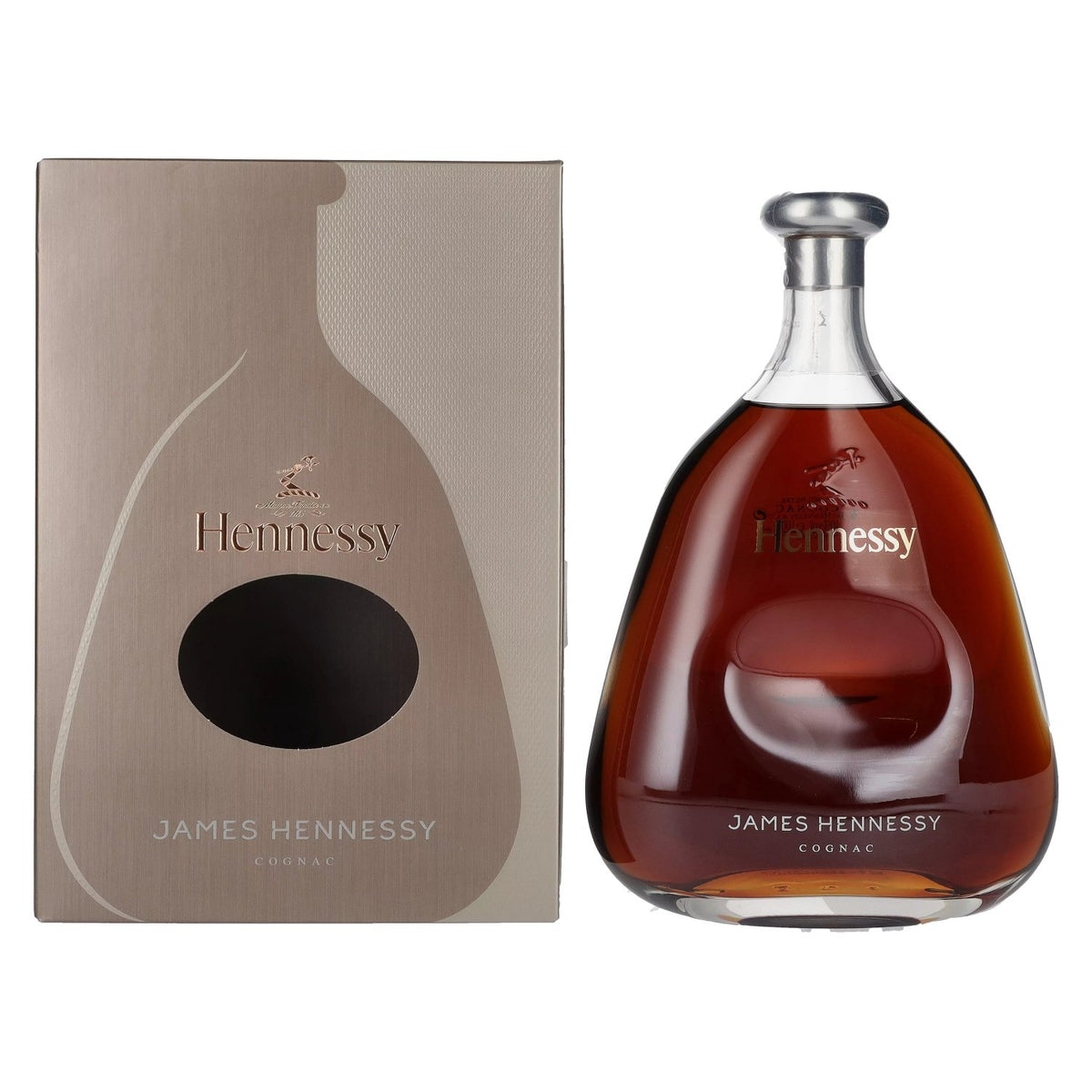 Hennessy JAMES HENNESSY Cognac 40% vol. 1l en boîte cadeau