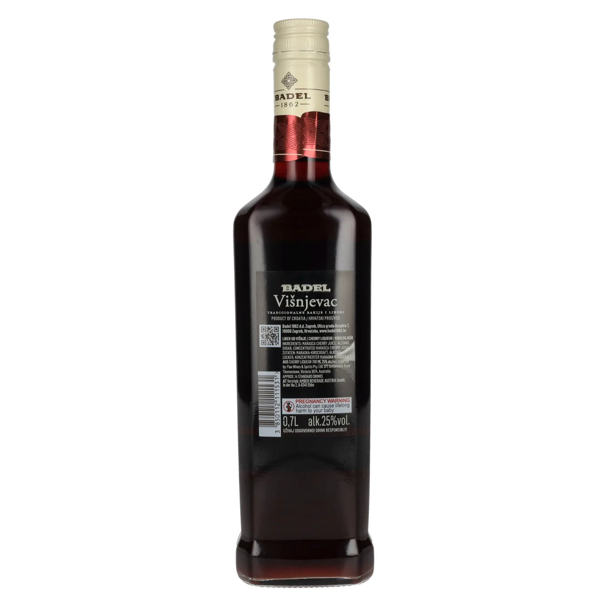 Badel Višnjevac cherry liqueur 25% vol. 0,7l