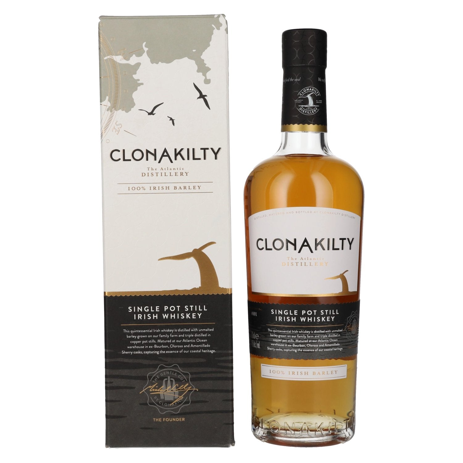 Clonakilty Single Pot Still Irish Whiskey 46% vol. 0,7l en coffret cadeau