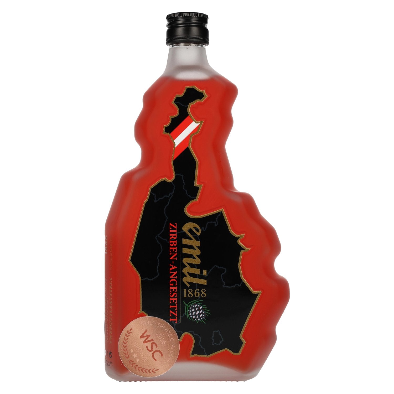 emil 1868 Zirben-Angesetzt 30% Vol. 0,7l in Österreich Flasche