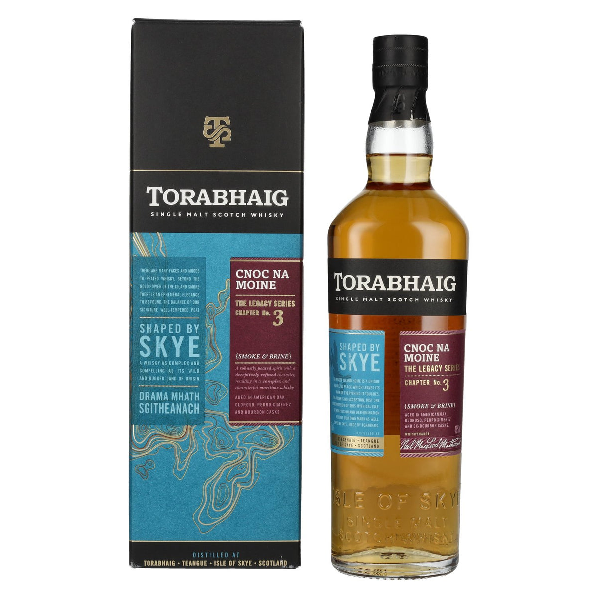 Torabhaig CNOC NA MÒINE The Legacy Series Single Malt 46% Vol. 0,7l in gift box