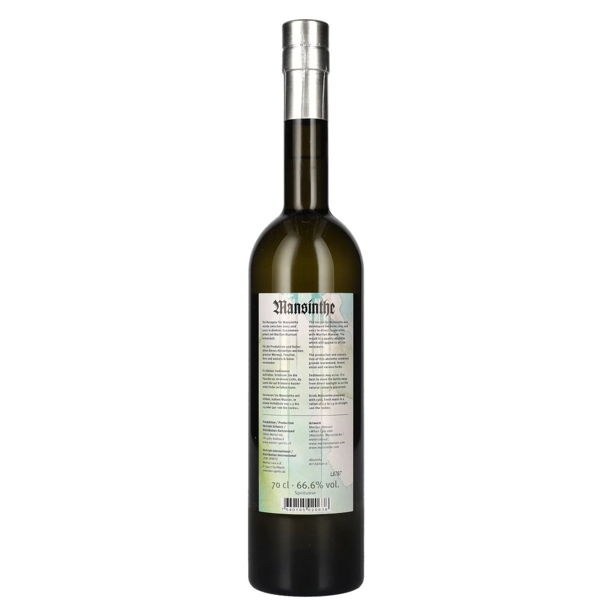 Mansinthe Absinthe 66,6% Vol. 0,7l