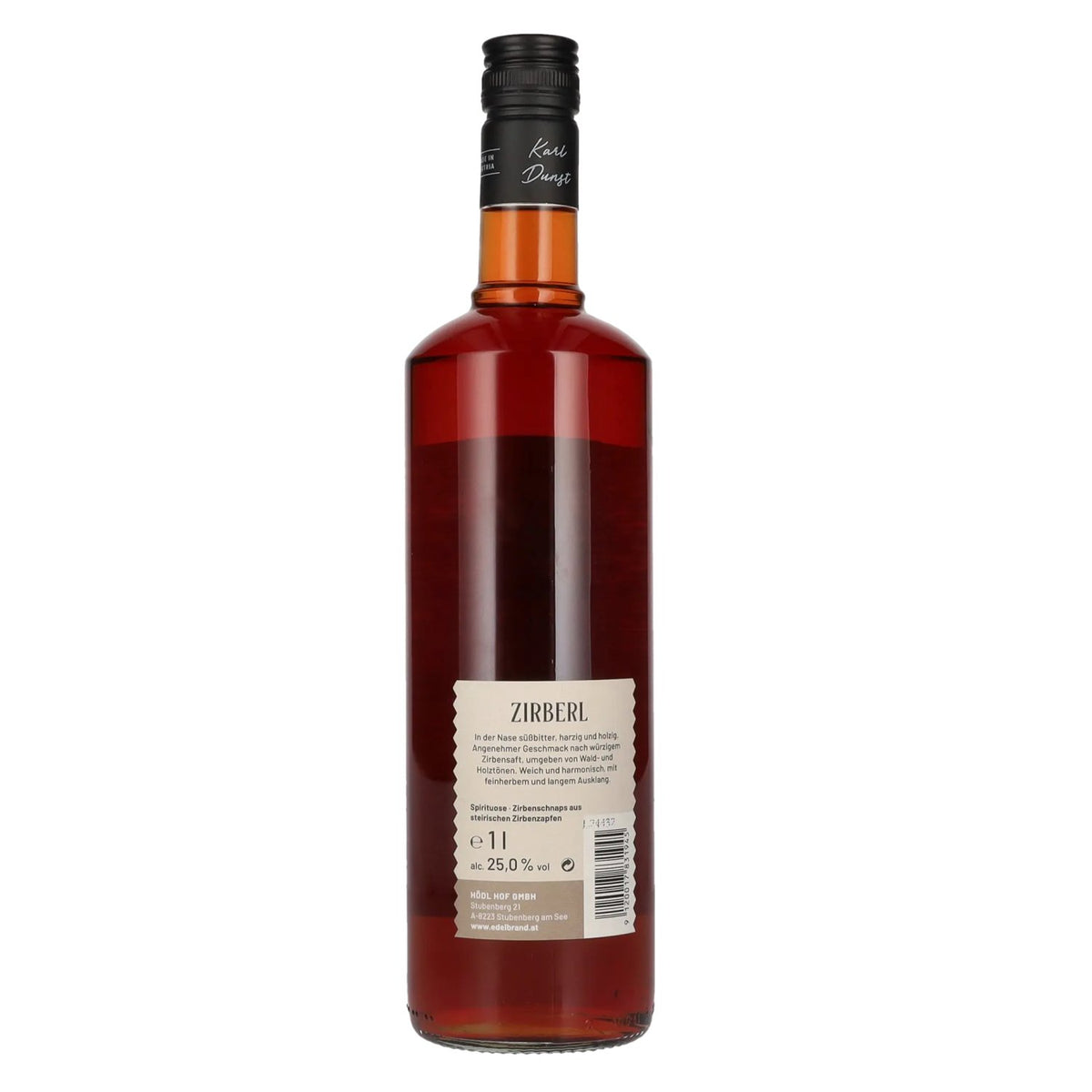 Hödl Hof ZIRBERL Zirbenschnaps 25% Vol. 1l