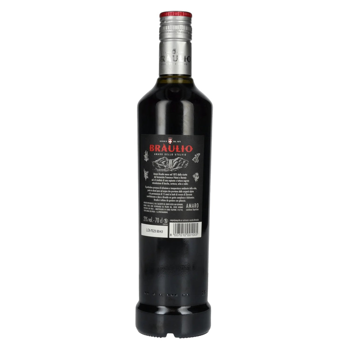 Bràulio Amaro Herbal Liqueur 21% Vol. 0,7l