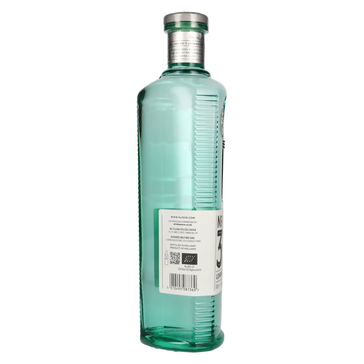 No. 3 London Dry Gin Organic 46% Vol. 0,7l