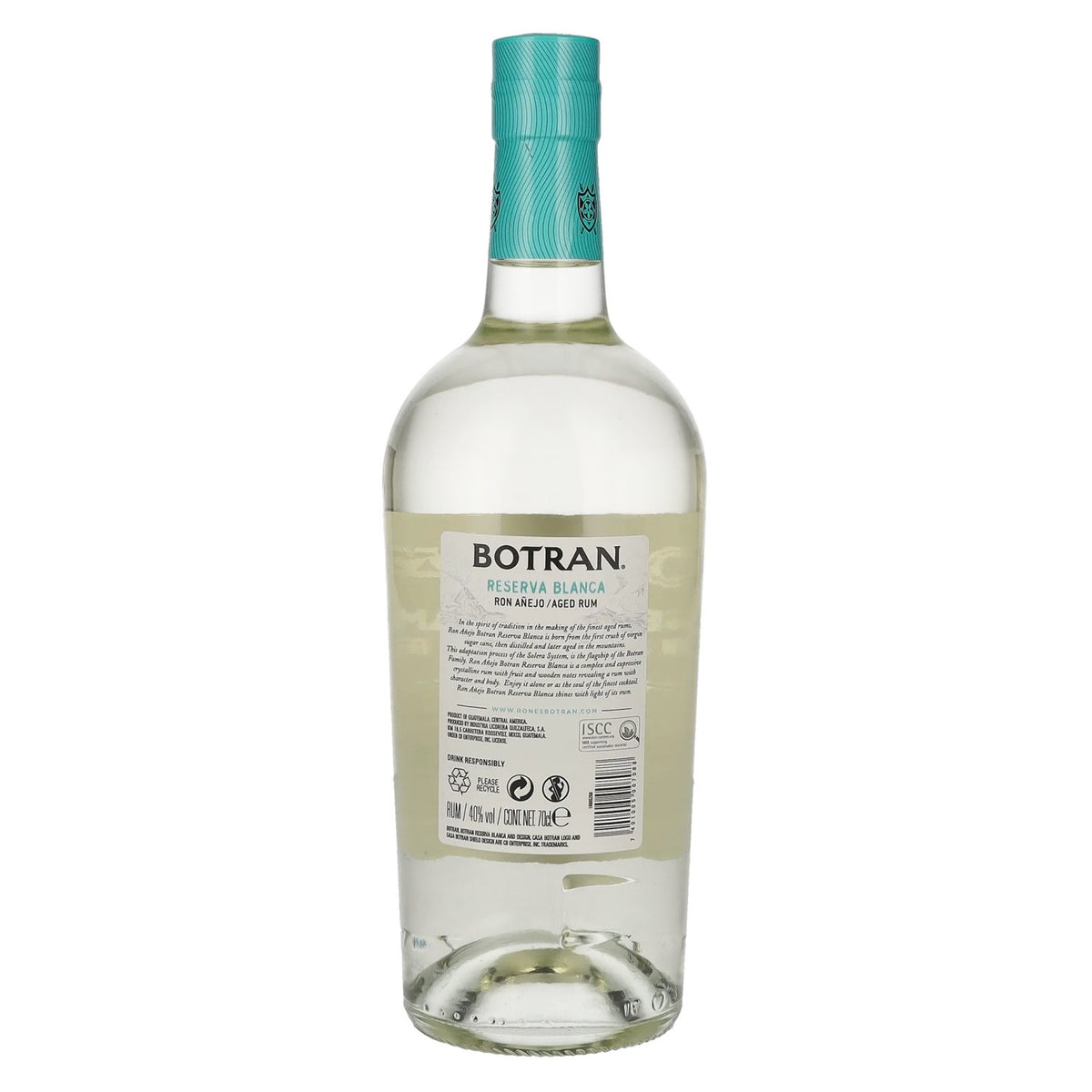 Botran Ron Botran Añejo Reserva Blanca 40% Vol. 0,7l