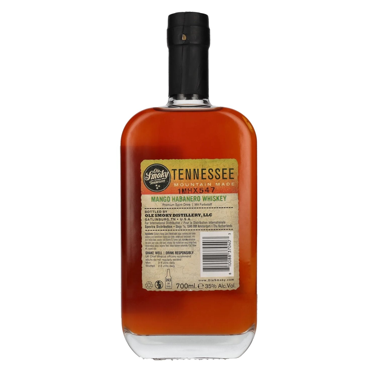 Ole Smoky Tennessee MANGO Habanero Whiskey 35% Vol. 0,7l