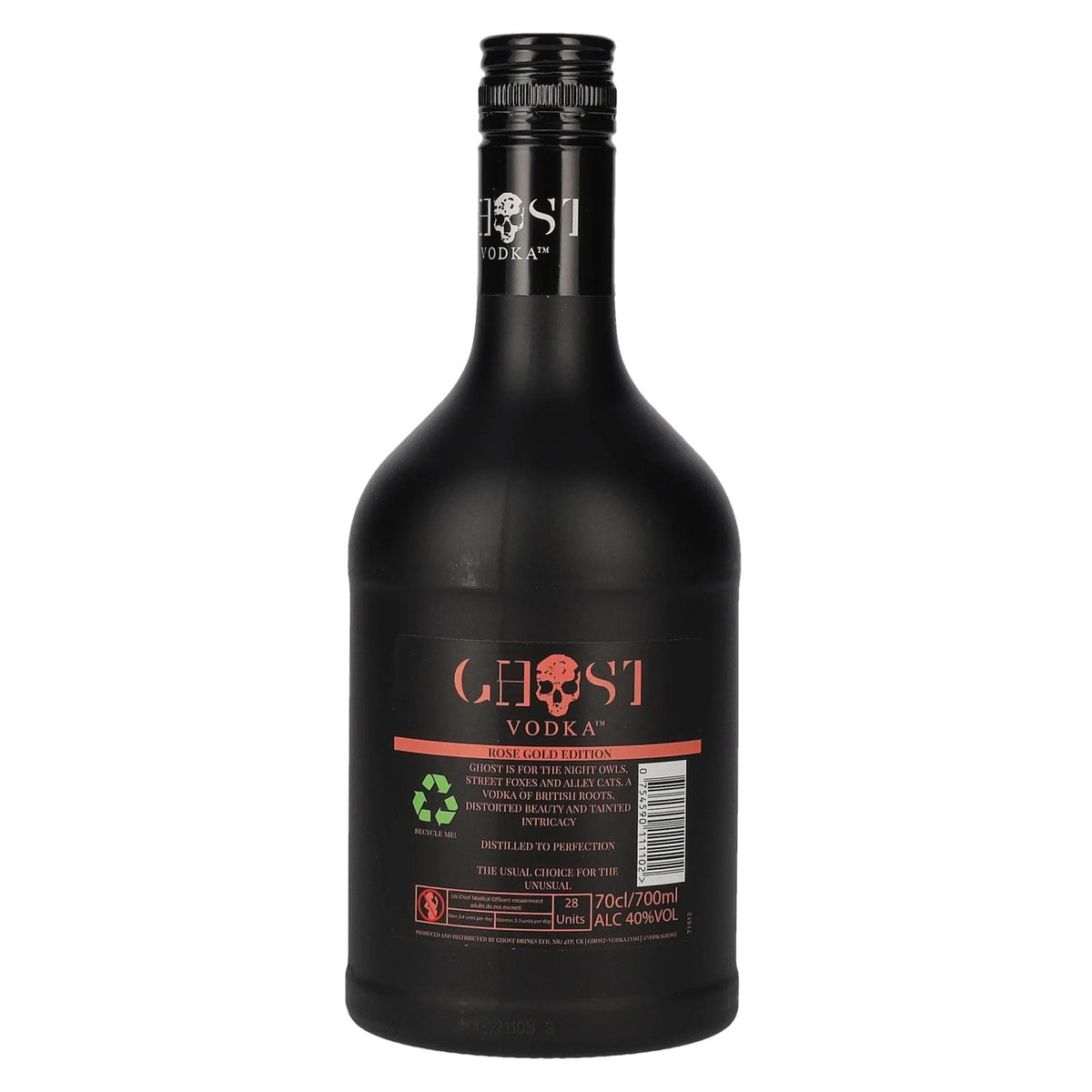 Ghost Vodka The Rosé Gold Skull 40% Vol. 0,7l
