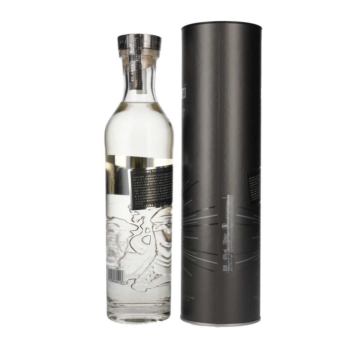 Facundo NEO Silver Rum 40% Vol. 0,7l in gift box