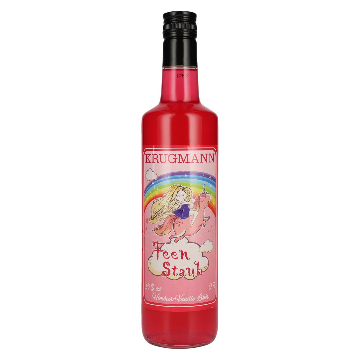 Krugmann FEEN STAUB Liqueur de framboise et de vanille 15% vol. 0,7l