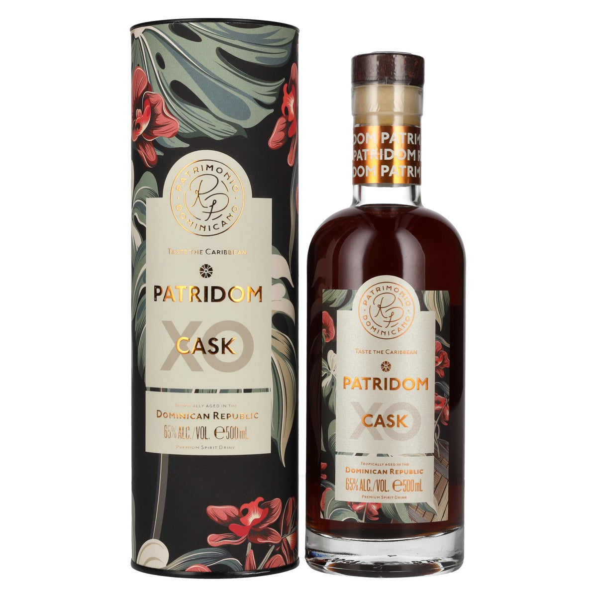 Patridom XO Cask Premium Spirit Drink 65% vol. 0,5l en boîte cadeau