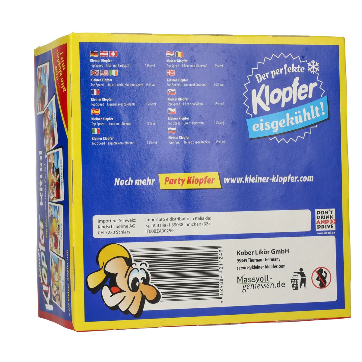 Kleiner Klopfer Top Speed 15% vol. 25x0,02l