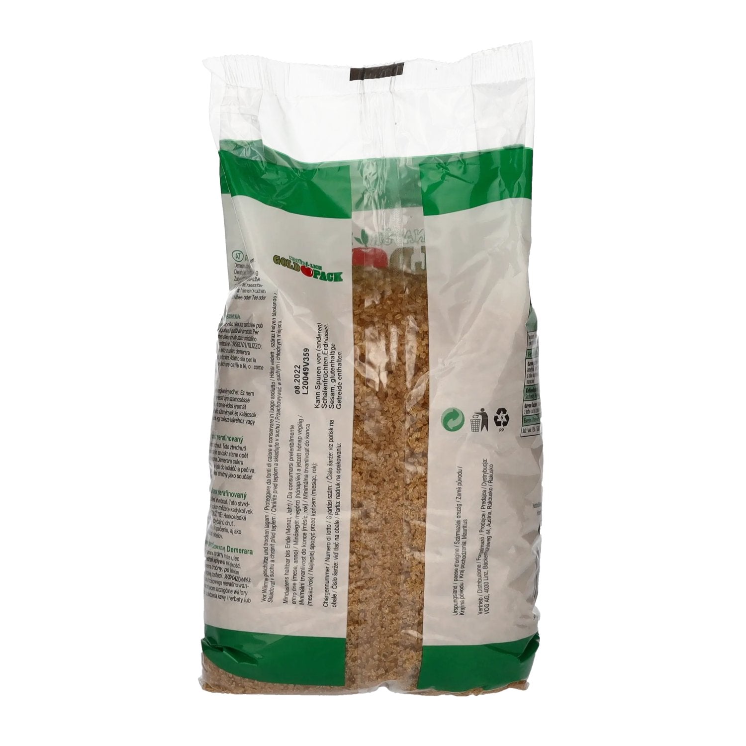 Rohrzucker unraffiniert 1000 g