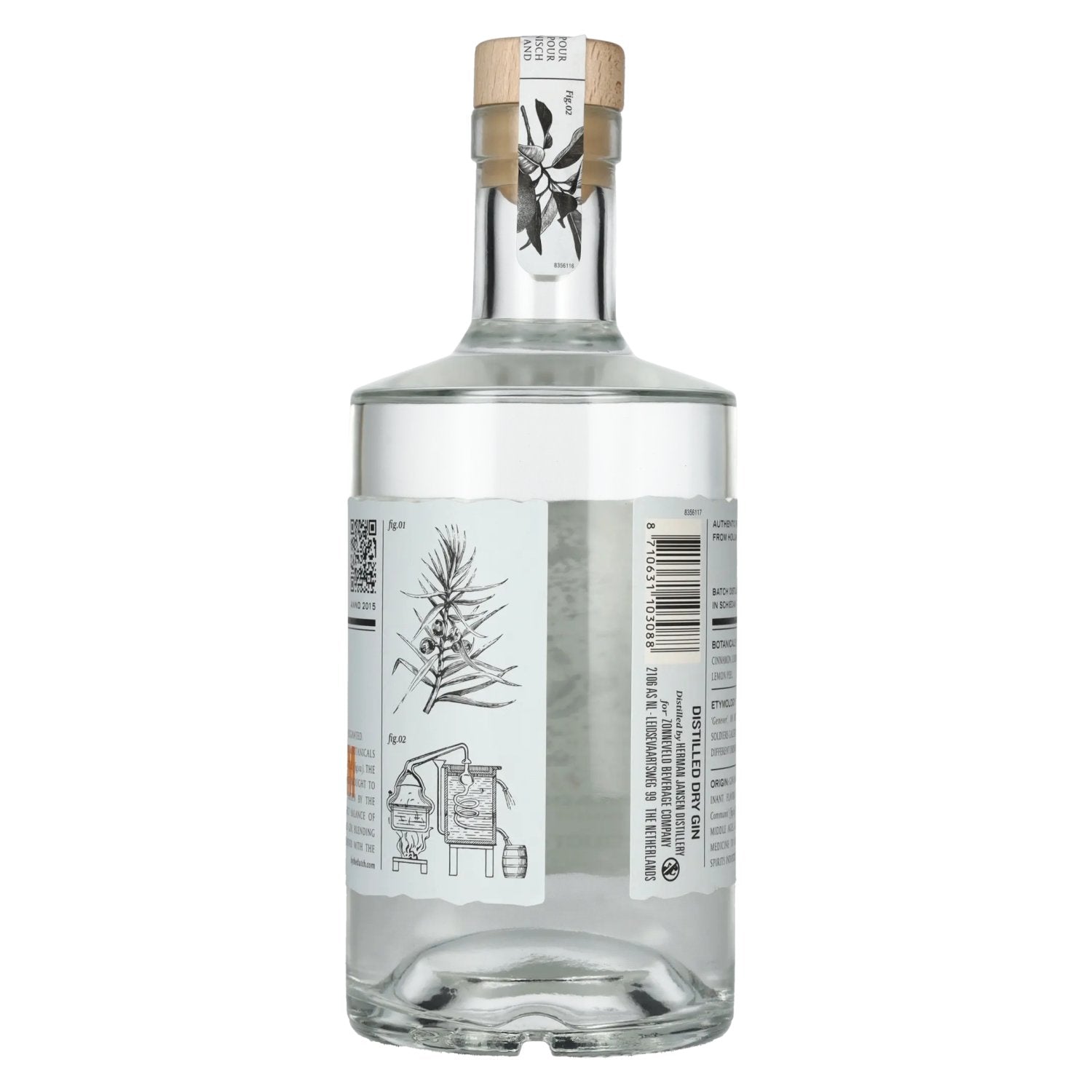 By the Dutch Dry Gin 42,5% vol. 0,7l