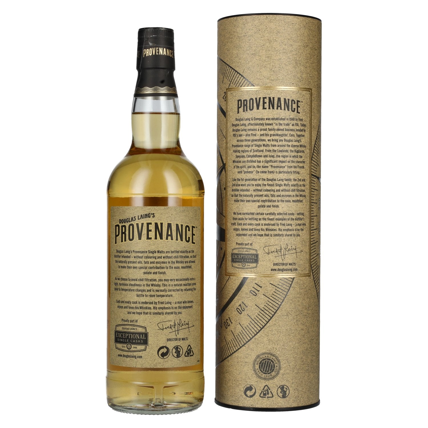 Douglas Laing PROVENANCE Blair Athol 5 Years Old Single Cask Malt 2014 46% Vol. 0,7l in Geschenkbox