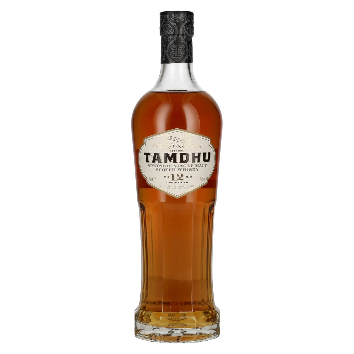 Tamdhu 12 ans d'âge, single malt du Speyside, édition limitée, 43 % vol., 0,7 l