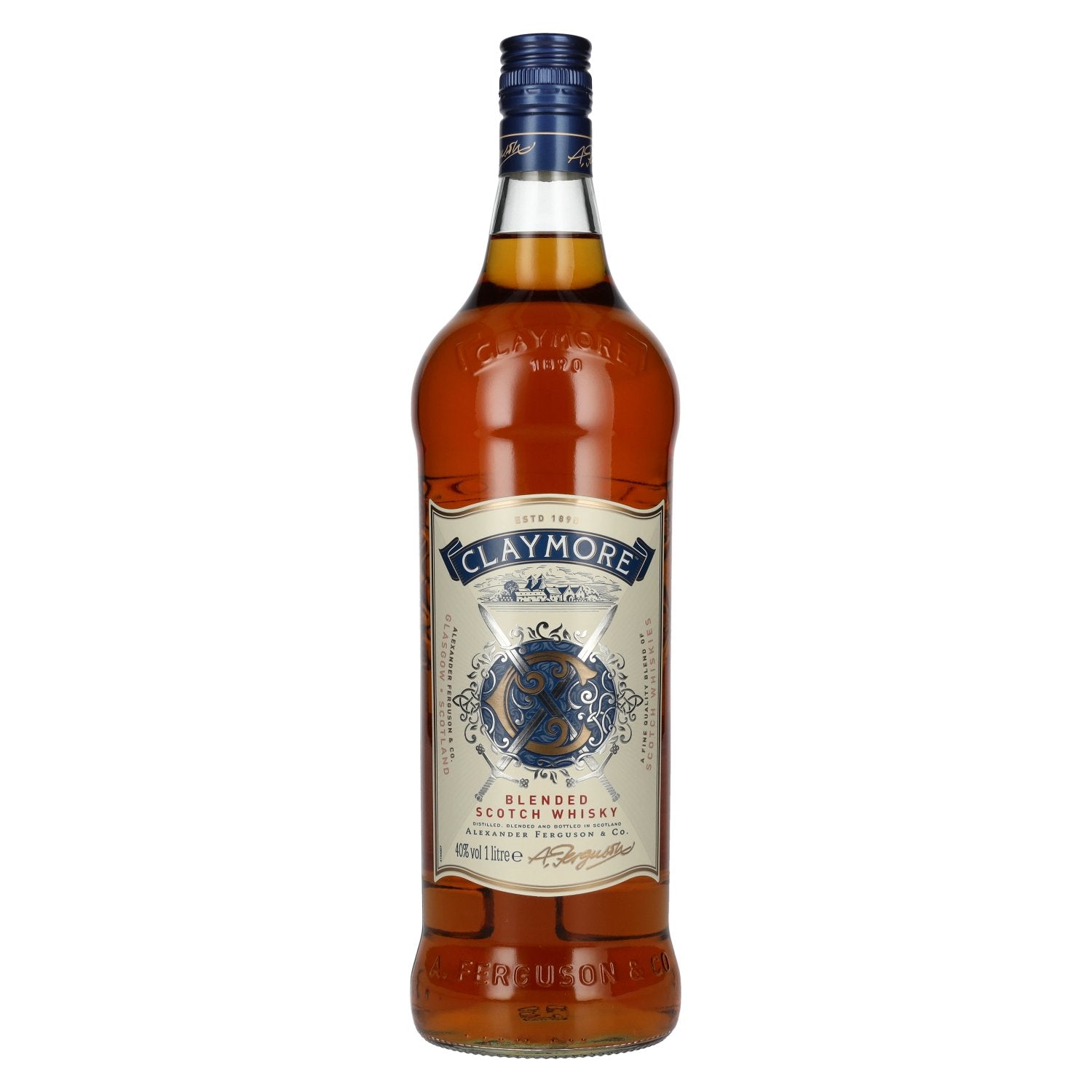 The Claymore Blended Scotch Whisky 40% Vol. 1l