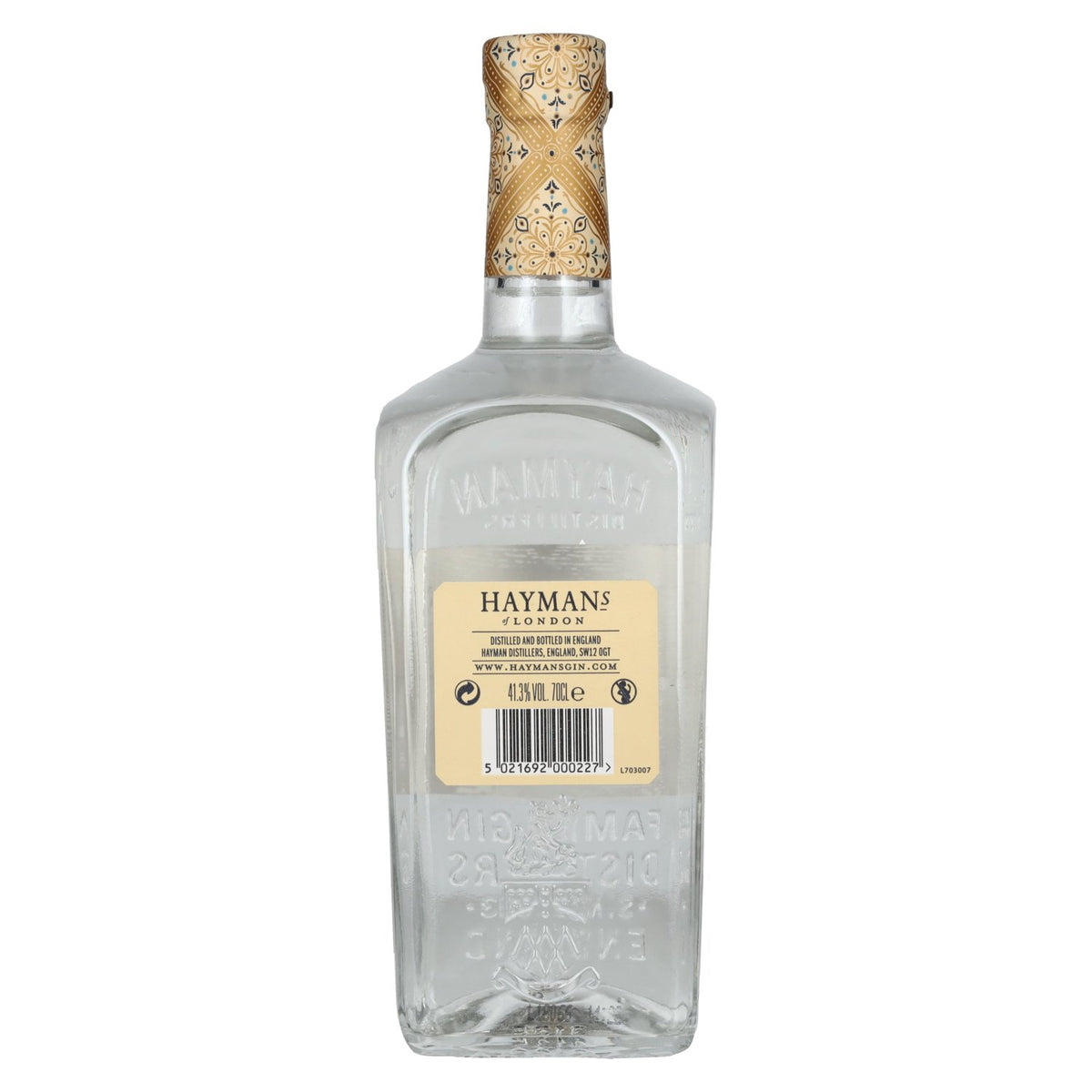 Hayman's of London GENTLY RESTED GIN 41,3% Vol. 0,7l