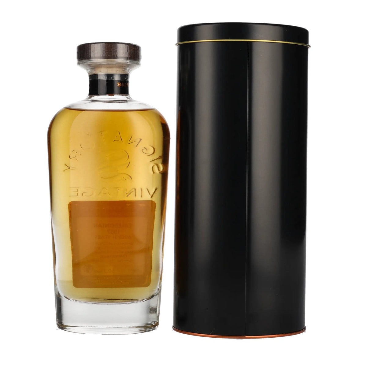 Signatory Vintage CALEDONIAN 31 Years Old Cask Strength 1987 50,2% Vol. 0,7l in Tinbox