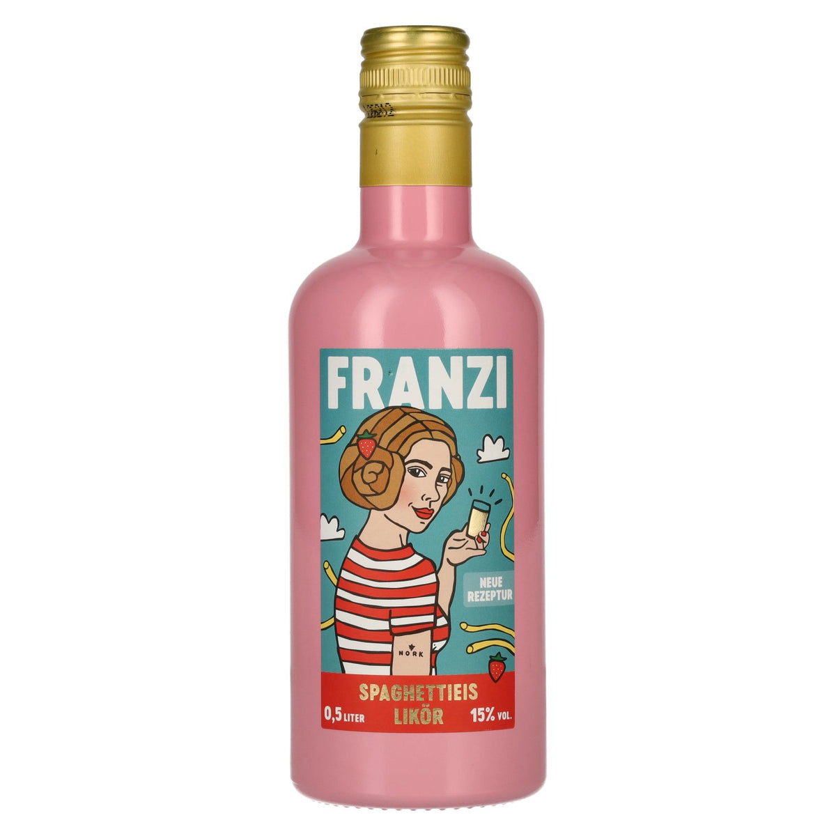 Franzi Spaghettieis Likör 15% ABV 0.5l