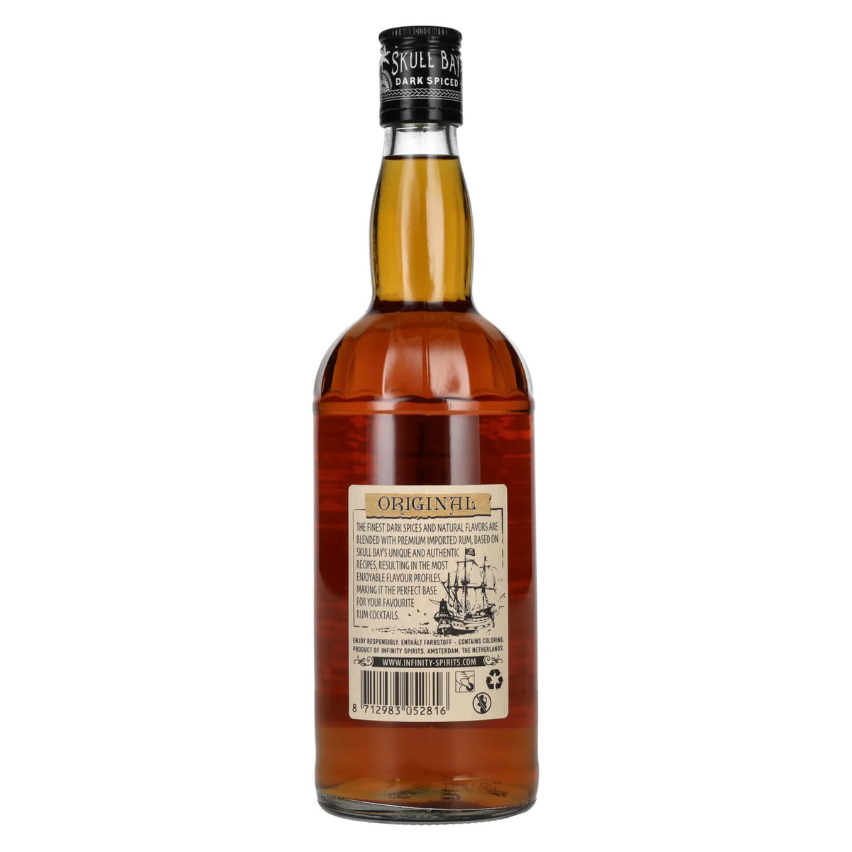 Skull Bay ORIGINAL Dark Spiced 37,5% vol. 0,7l