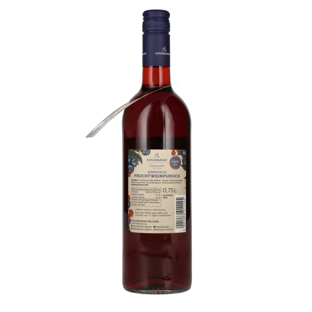 Katlenburger mulled punch non-alcoholic 0.75l