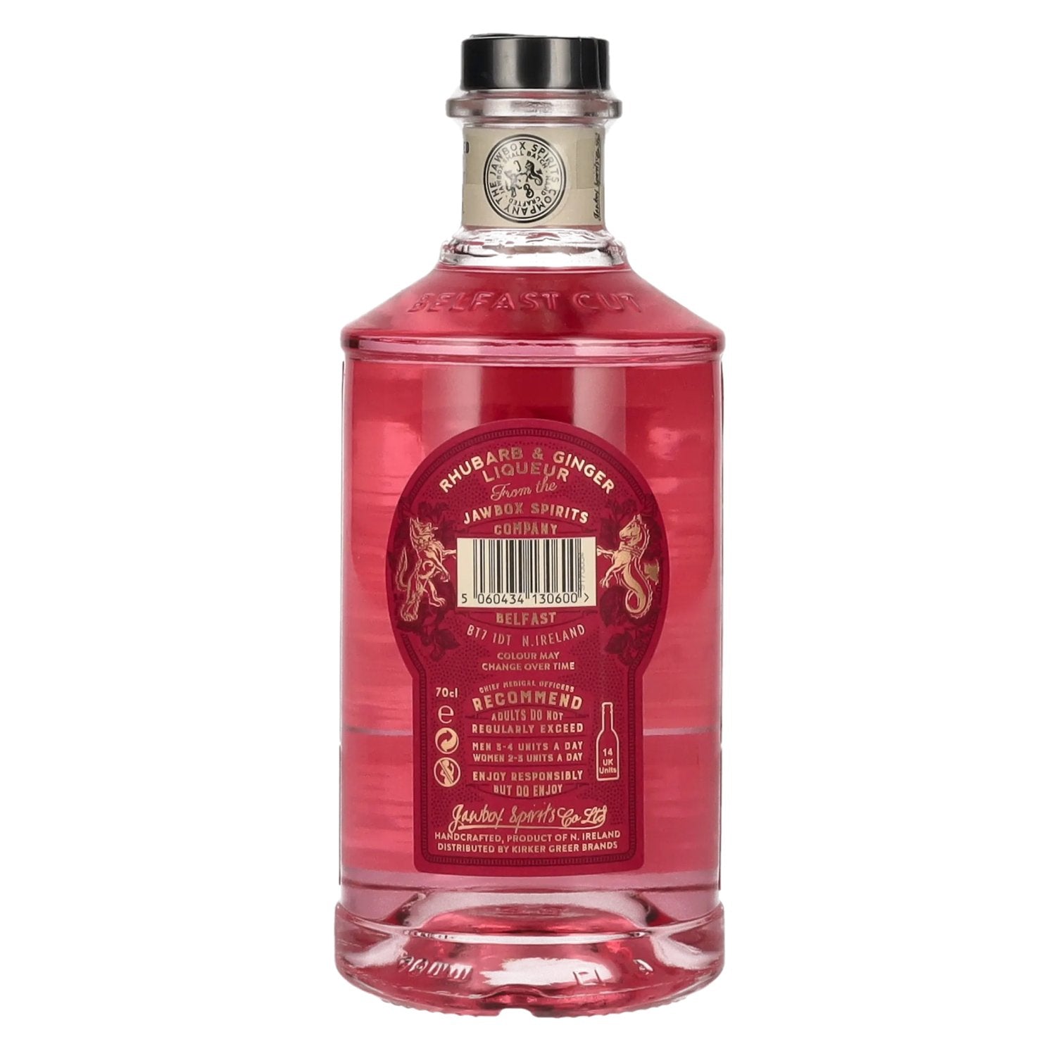 Jawbox RHUBARB & GINGER Small Batch Gin Liqueur 20% Vol. 0,7l