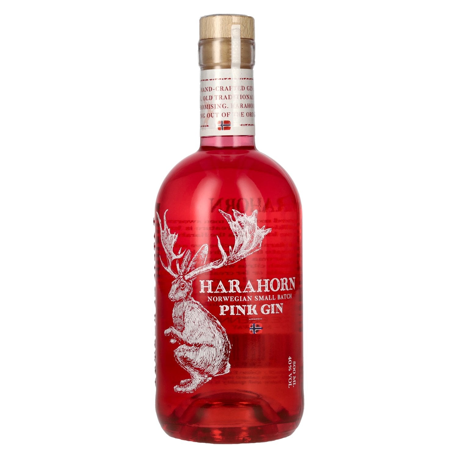 Harahorn Norwegian Small Batch Pinkster Gin 40% Vol. 0,5l