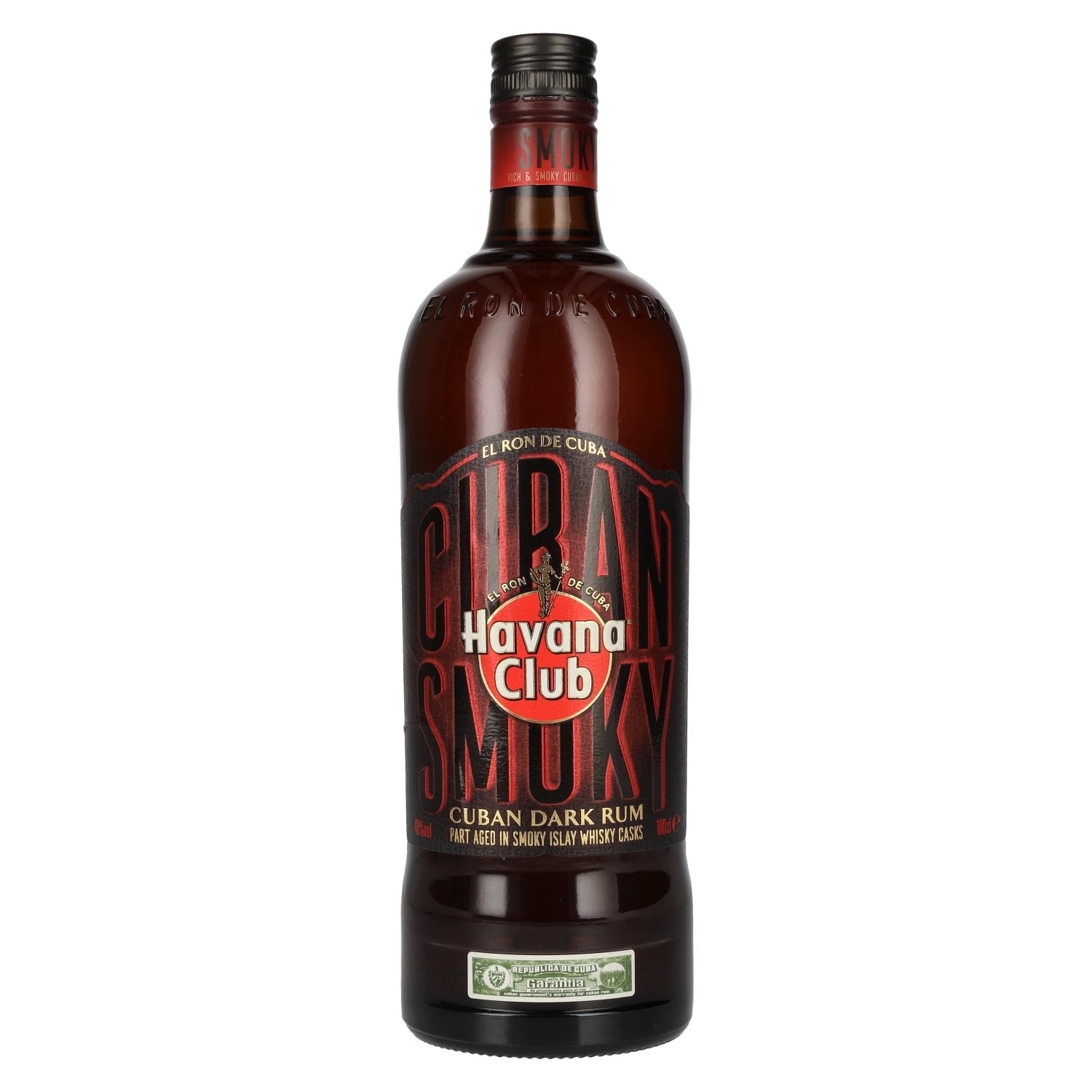 Havana Club Smoky Cuban Dark Rum 40% vol. 1l