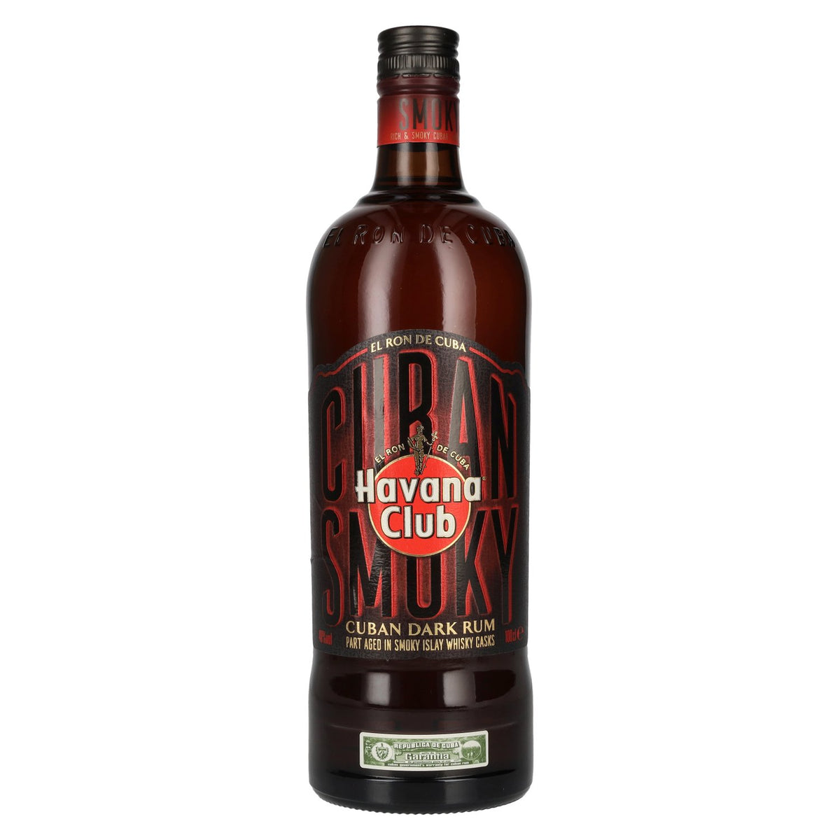 Havana Club Smoky Cuban Dark Rum 40% vol. 1l