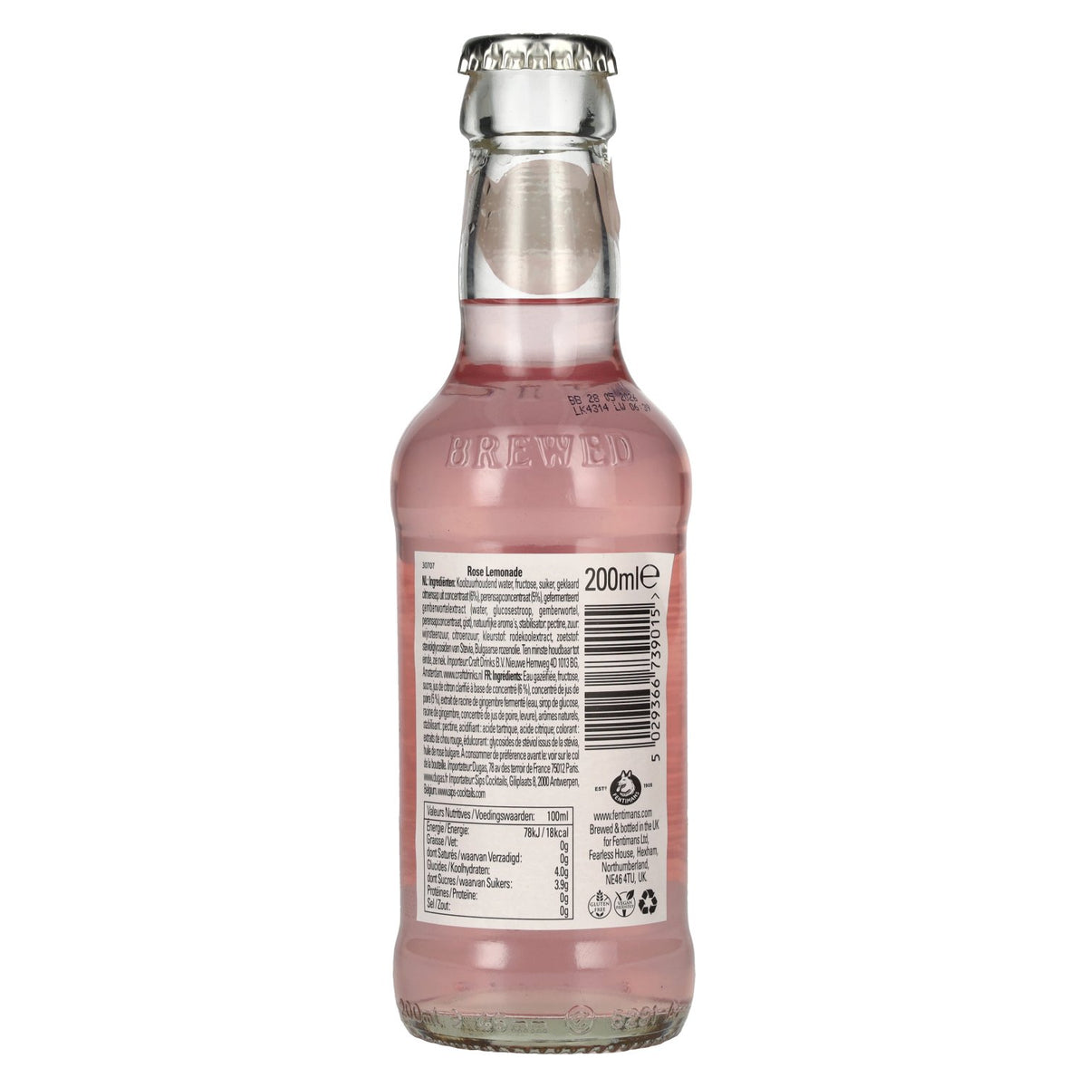 Fentimans ROSE LEMONADE 0,2l