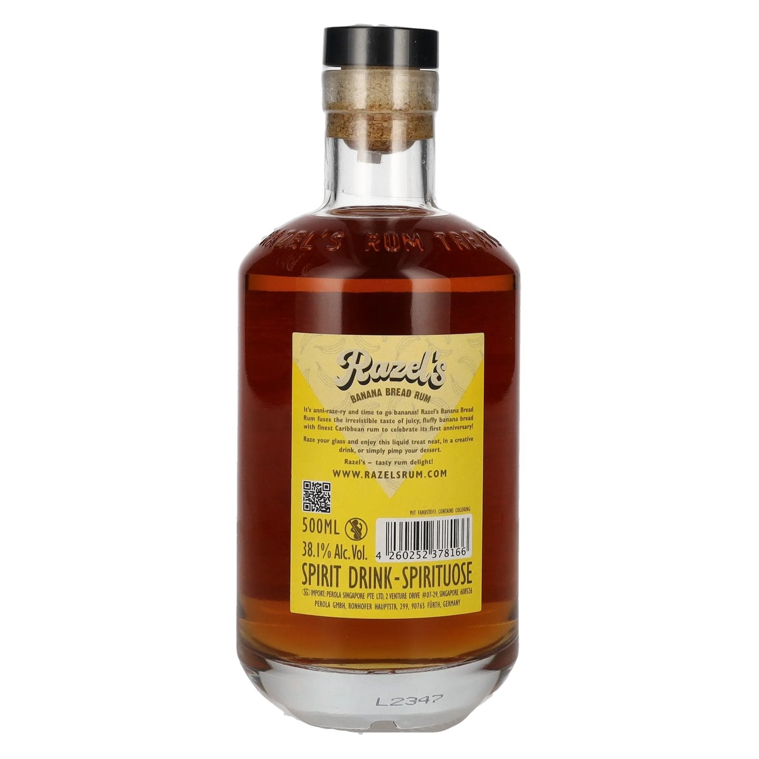 Razel's Banana Bread Spirit Drink 38,1% Vol. 0,5l