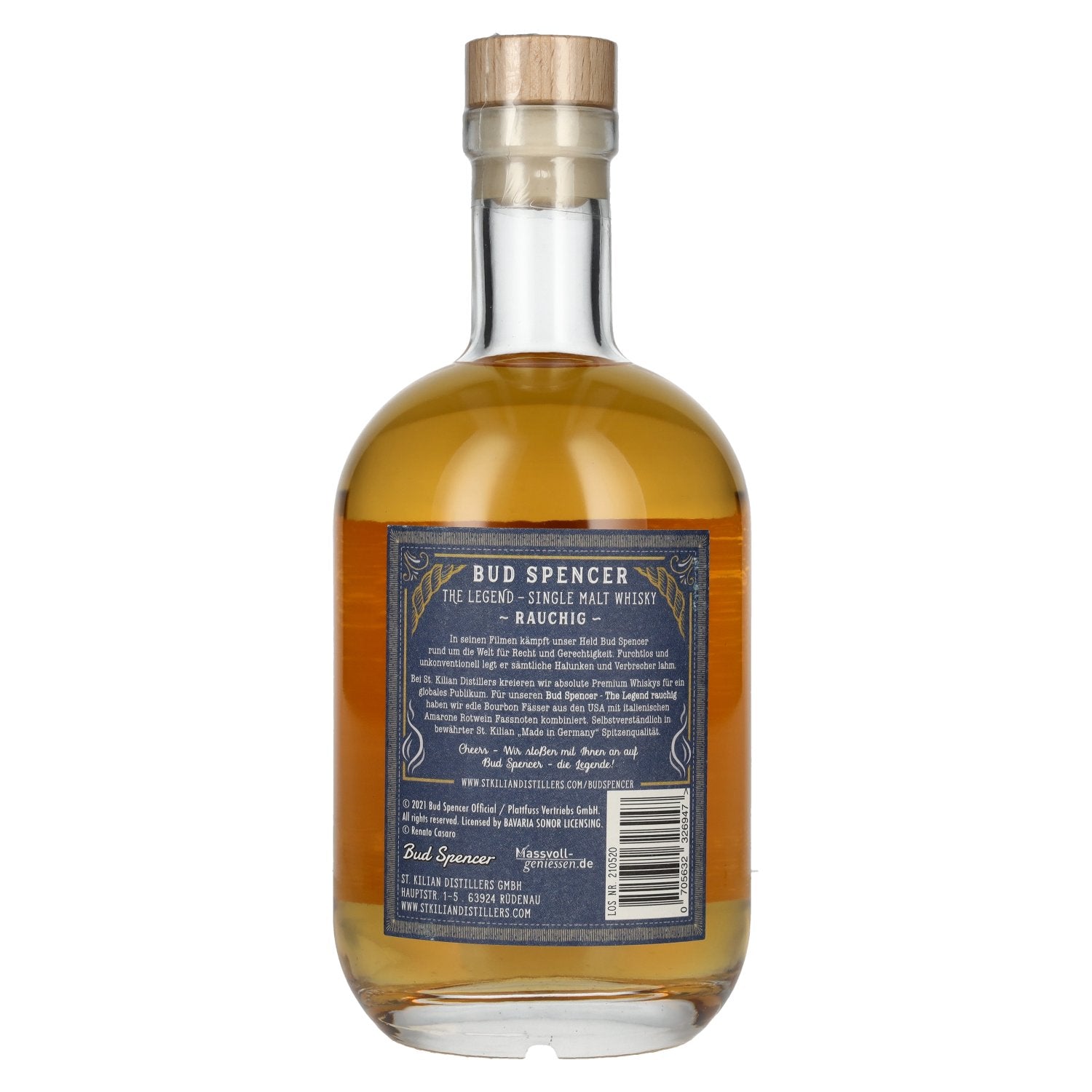 Bud Spencer THE LEGEND Single Malt FUMÉ 49% vol. 0,7l