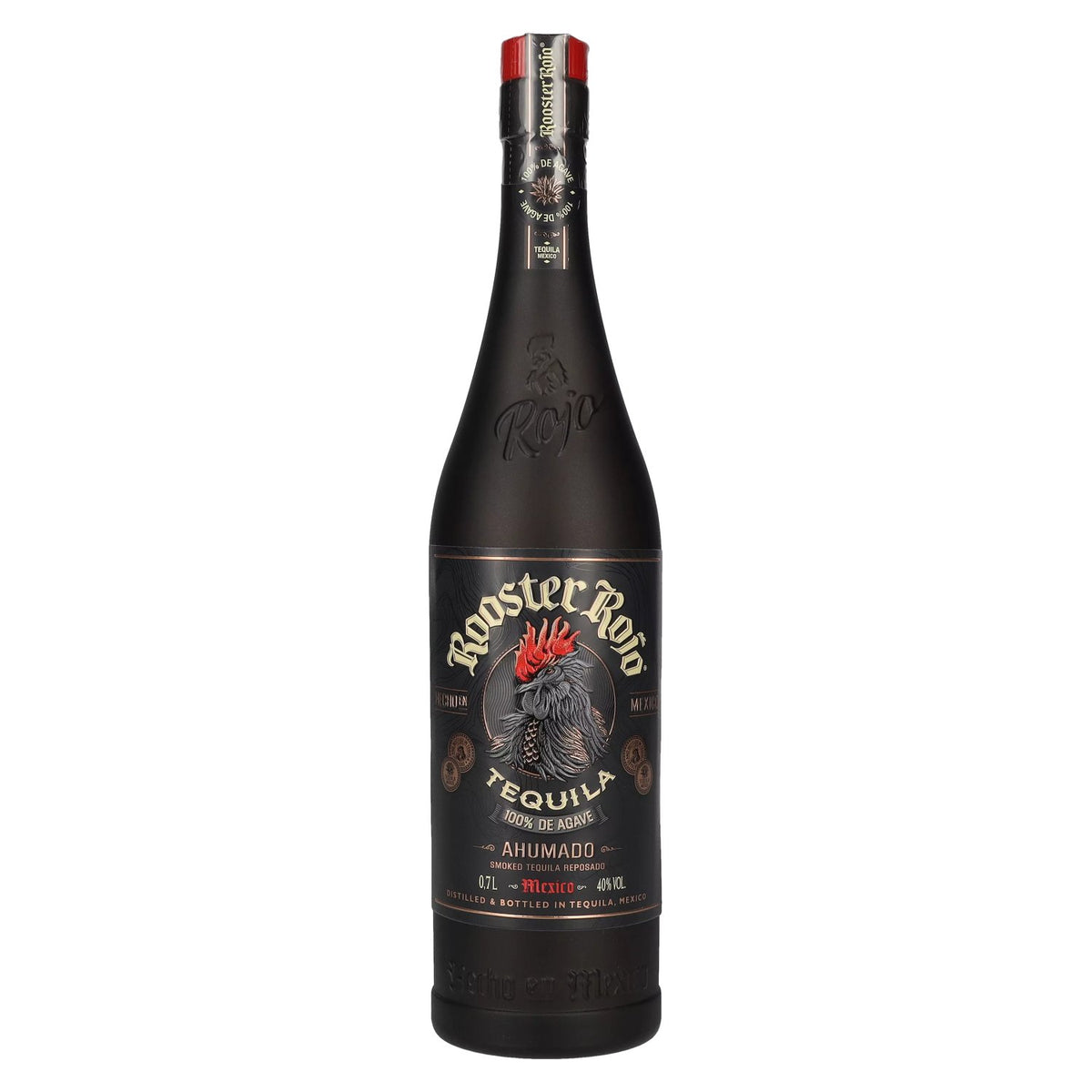 Rooster Rojo AHUMADO Tequila 100% Agave 40% ABV 0.7l