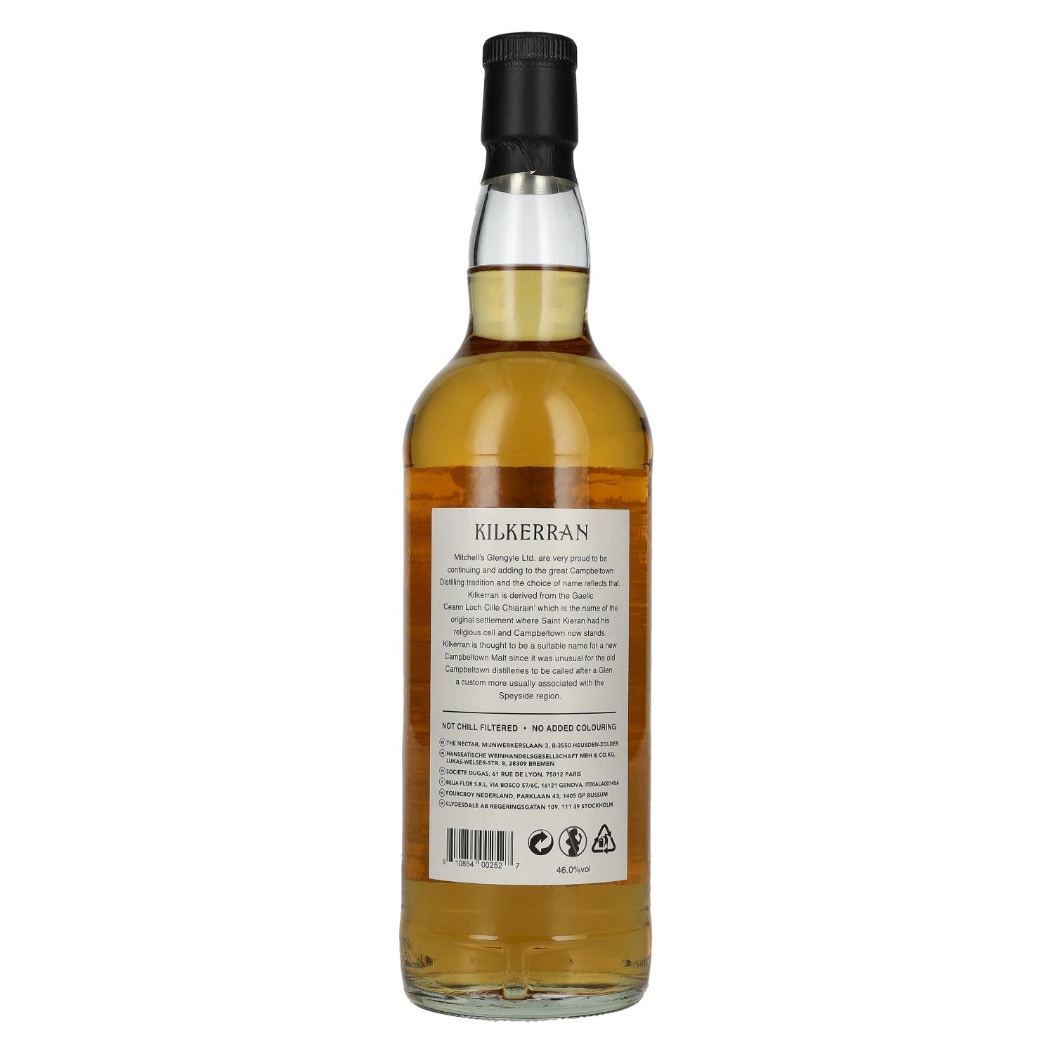 Kilkerran Glengyle Distillery 12 Years Old Single Malt Scotch Whisky 46% Vol. 0,7l