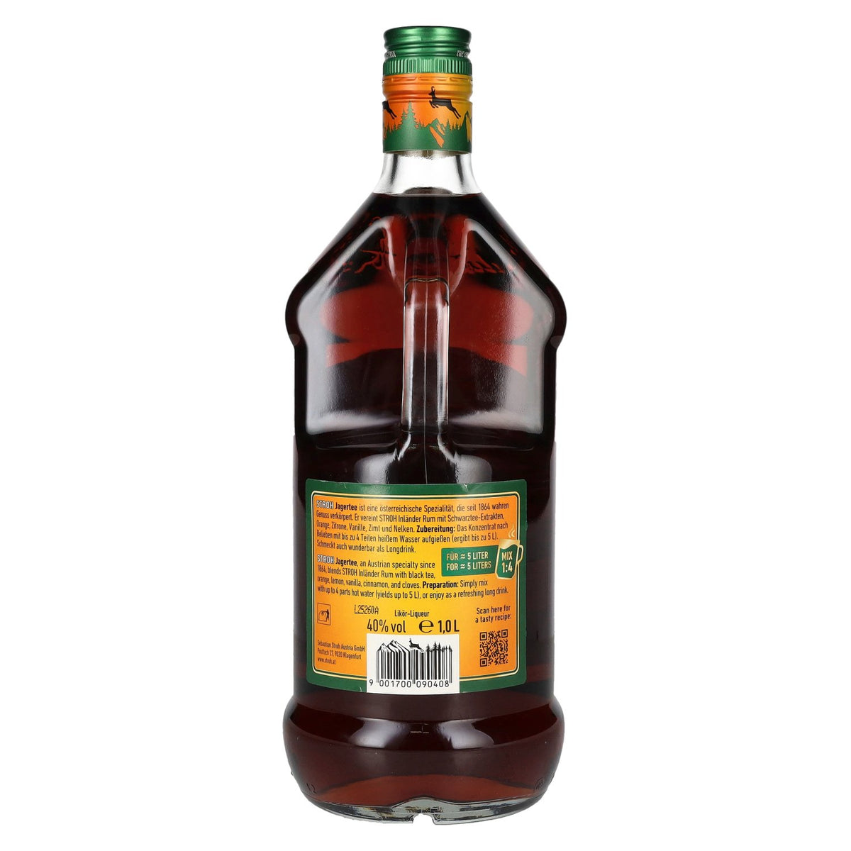 Stroh Jagertee 40% Vol. 1l