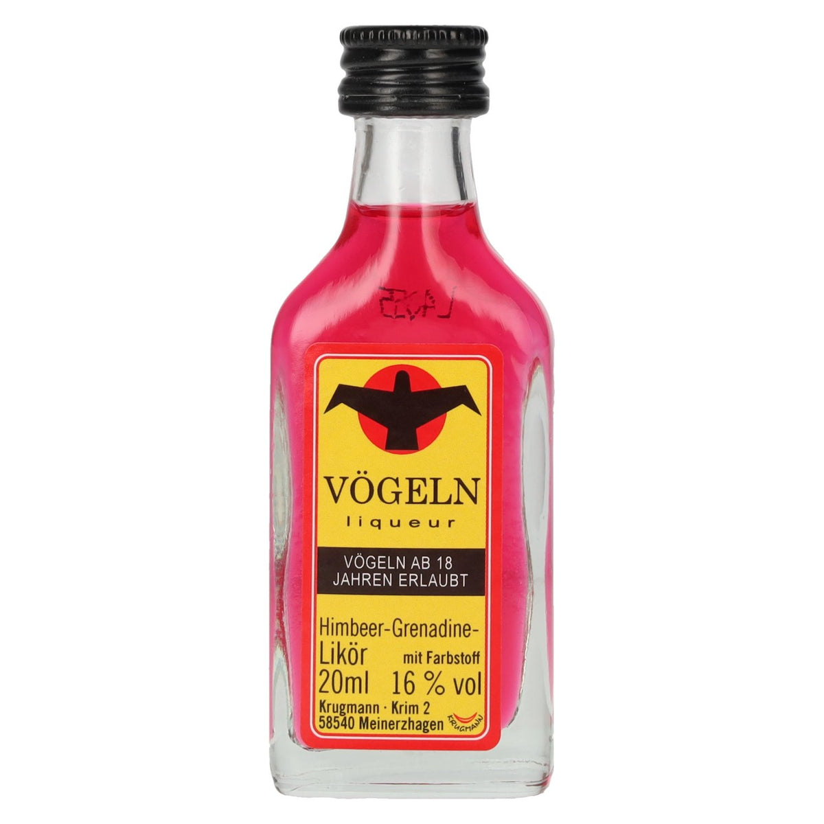 Vögeln Raspberry Grenadine Liqueur 16% Vol. 0,02l