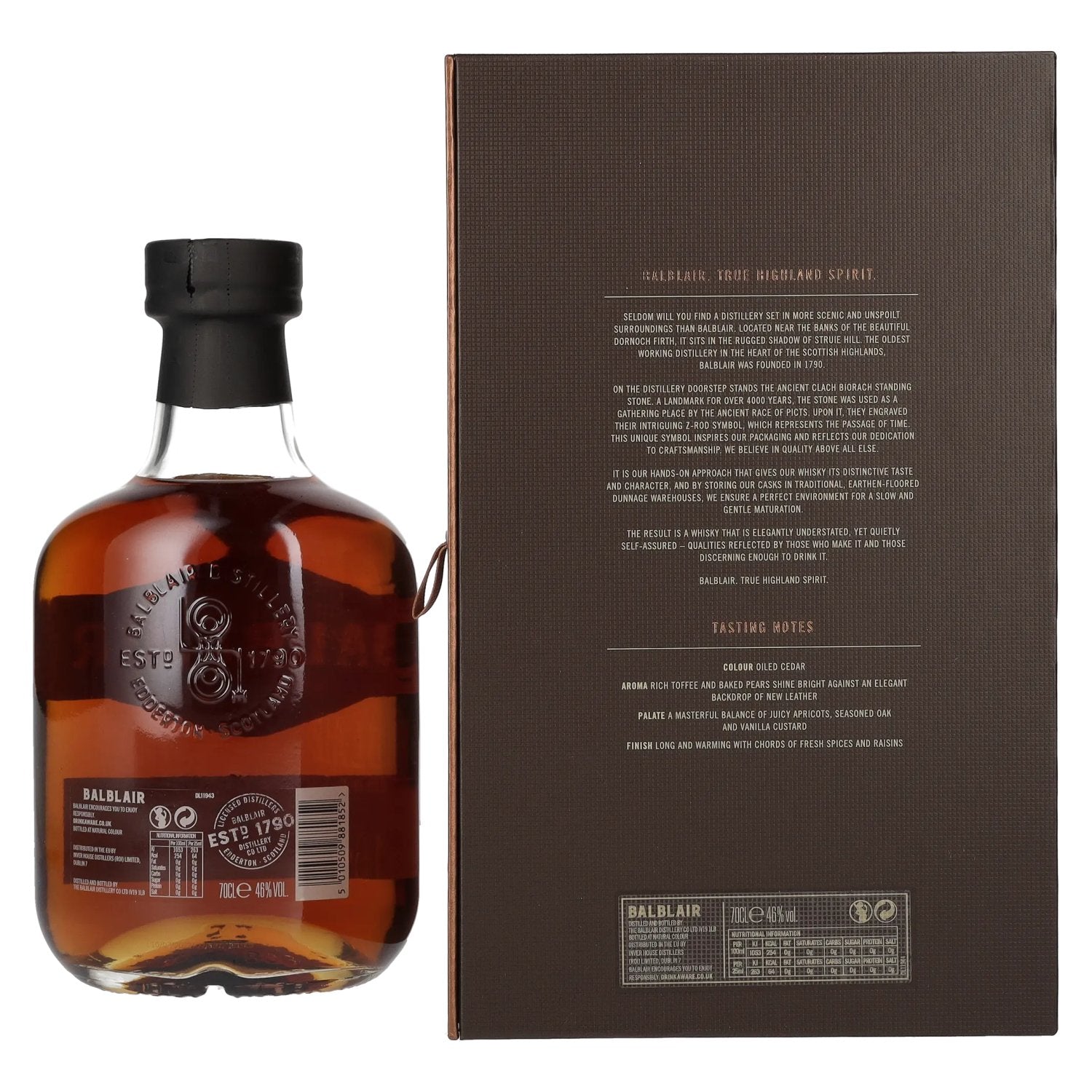 Balblair 18 Years Old Highland Single Malt 46% Vol. 0,7l in gift box