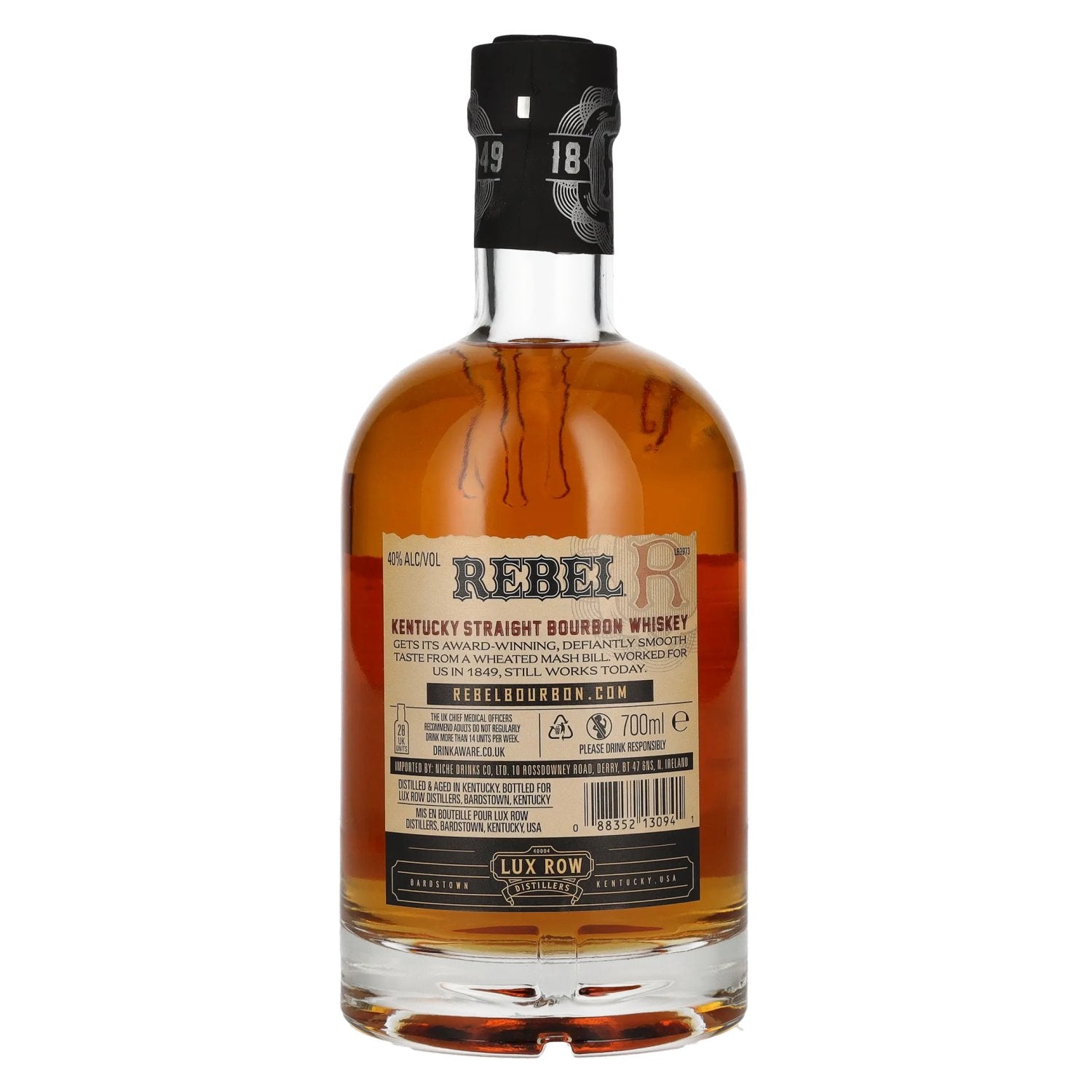 Rebel Yell Kentucky Straight Bourbon Whiskey 40% Vol. 0,7l