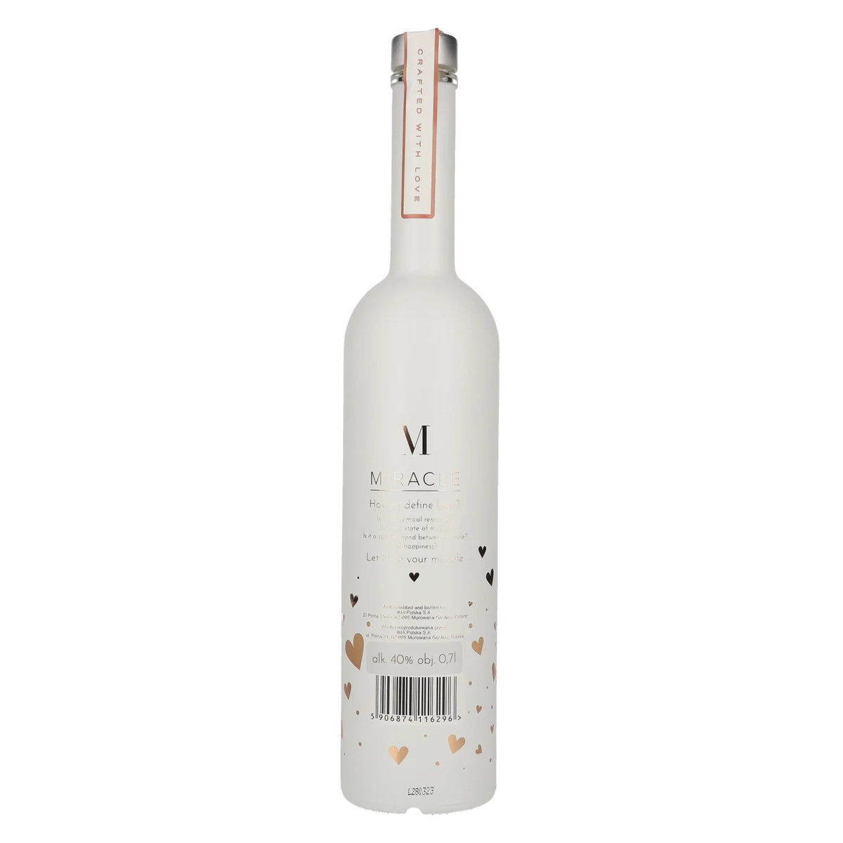 Miracle Vodka Limited White Gold Edition 40% Vol. 0,7l