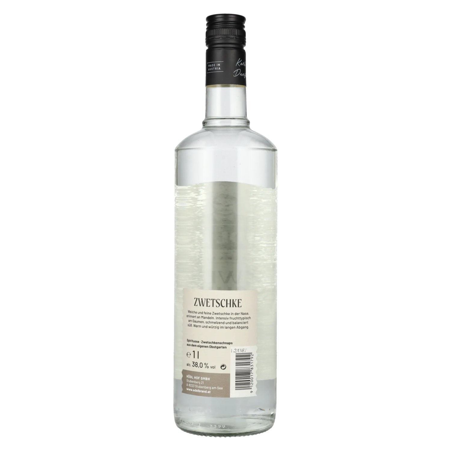 Hödl Hof Original ZWETSCHKE eau-de-vie 38% vol. 1l