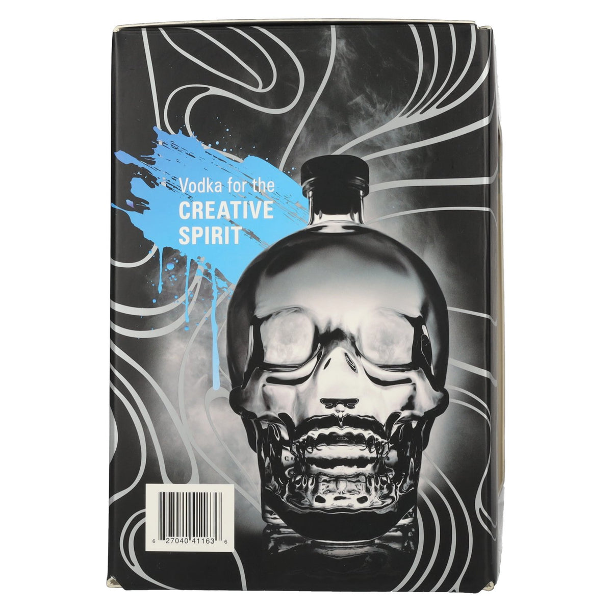 Crystal Head Vodka 40% vol. 0,7l dans une boîte cadeau avec 4 verres à shot