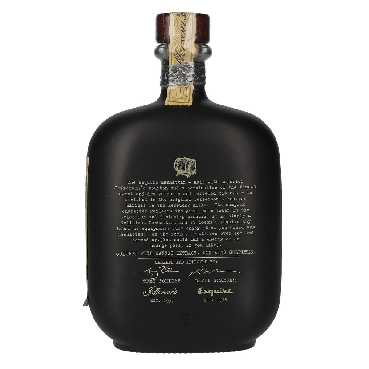 Jefferson's Crafted MANHATTEN Barrel Finished Cocktail 34% Vol. 0,7l