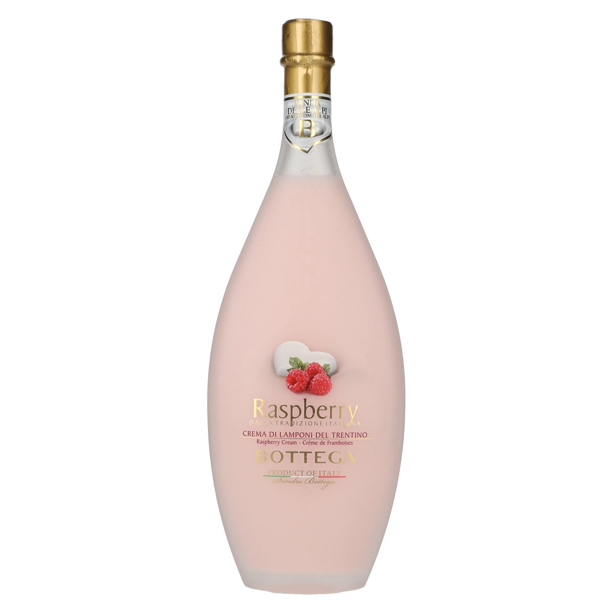 Bottega RASPBERRY Crema di Lamponie Panna 15% vol. 0,5l