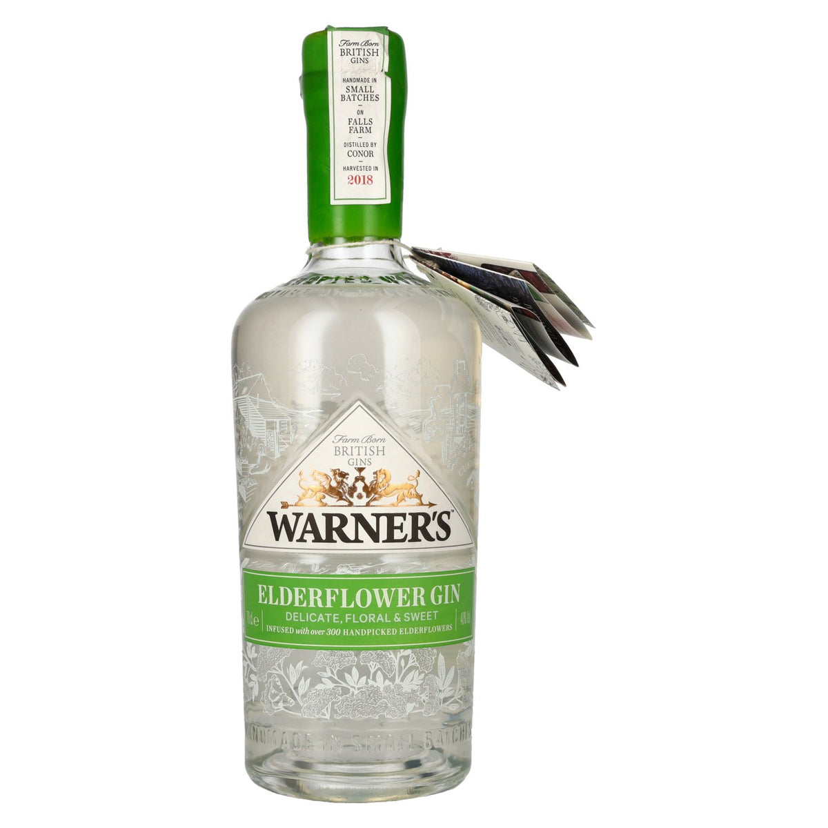 Warner's Elderflower Gin 40% vol. 0,7l
