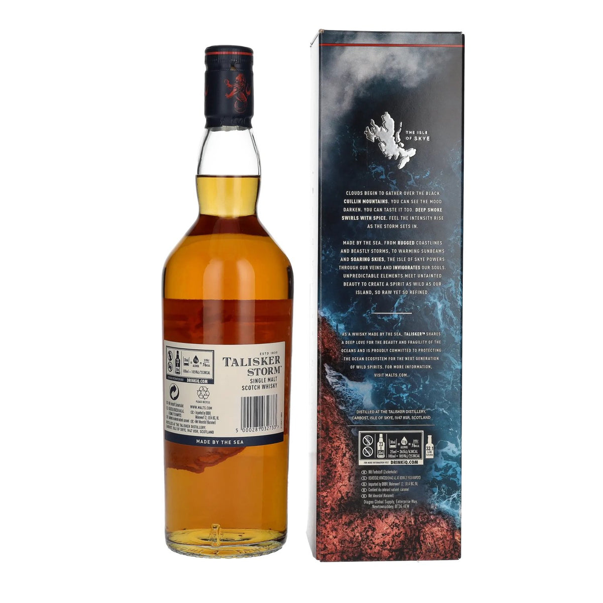 Talisker Storm Single Malt Scotch Whisky 45,8% Vol. 0,7l in Geschenkbox