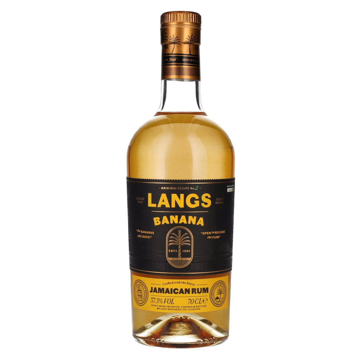Langs Banana Jamaican Spirit Drink 37,5% vol. 0,7l