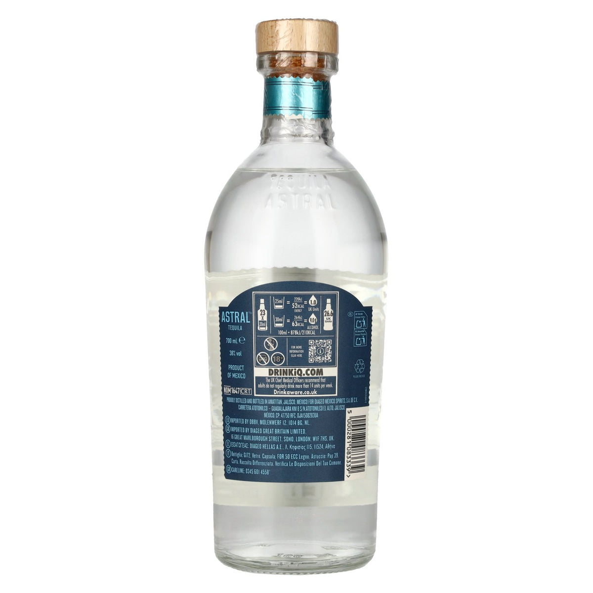 Astral Blanco Tequila 100% Agave Azul 38% Vol. 0,7l