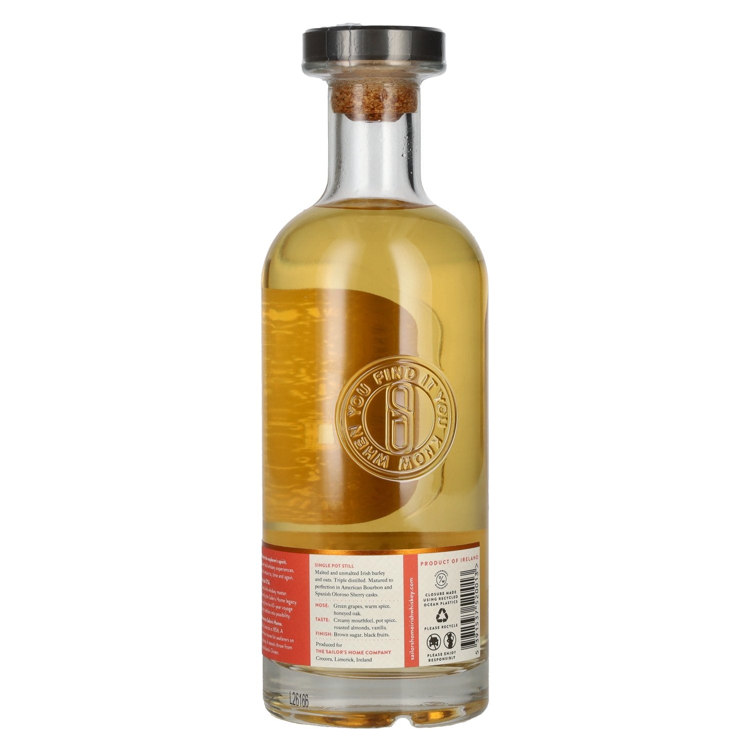 Sailor's Home HAVEN Single Pot Still Irish Whiskey 43% Vol. 0,7l